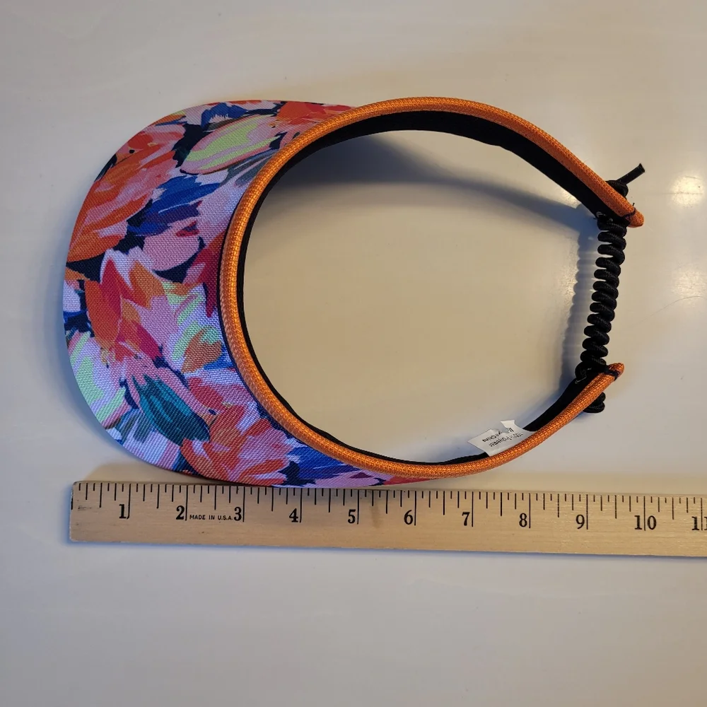 Tipsy Tulip Floral Women's Coil Visor GLOVE IT